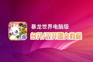 暴龙世界怎么双开、多开？暴龙世界双开助手工具下载安装教程