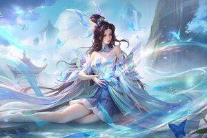《曙光英雄》蛇年皮肤爆料 | 女魃·冷月映蝶