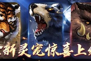 《极无双2》【全新灵宠】神秘新伙伴揭晓，三大新宠霸气登场！