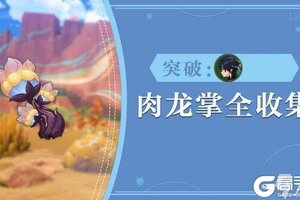 原神肉龙掌材料全收集 77个肉龙掌在哪里总汇