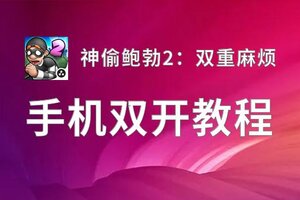 神偷鲍勃2：双重麻烦如何双开 2020最新双开神器来袭