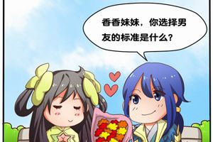 【王者荣耀漫画】选男朋友的标准是“头圆”？？