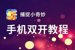 捕捉小奇妙双开挂机软件盘点 2020最新免费捕捉小奇妙双开挂机神器推荐