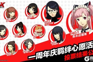 《女神异闻录：夜幕魅影》P5X| 一周年庆羁绊心愿活动结果公示