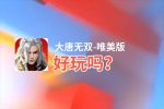 大唐无双-唯美版好玩吗？大唐无双-唯美版好不好玩评测