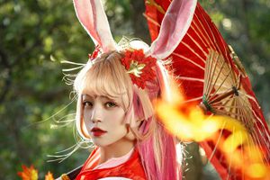 王者荣耀COS少女集： 枫叶漫天 玲珑舞姬！公孙离