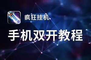 疯狂挂机如何双开 2021最新双开神器来袭