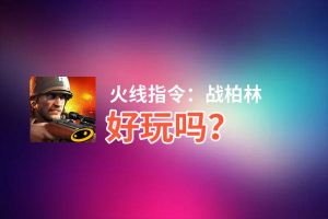 火线指令：战柏林好玩吗？火线指令：战柏林好不好玩评测