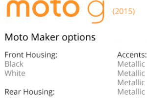 摩托罗拉泄露2015款Moto G：运存升级到2GB