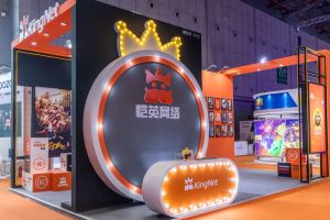 文博会特色造型展台曝光 恺英网络标志性造型惊艳众人