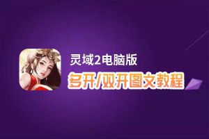 灵域2怎么双开、多开？灵域2双开助手工具下载安装教程