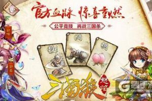 最强竞技，最平衡PK！怒焰三国杀引电竞新热潮