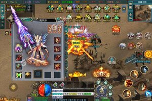 角色扮演手游《无双战意》开新服  百万玩家已更新全新版