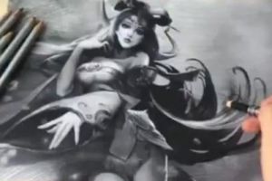 别人画的王者荣耀惊动中国日报 你画的笑翻十亿网民