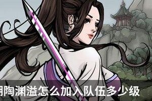 烟雨江湖陶渊溢怎么加入队伍多少级