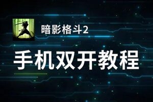 暗影格斗2双开软件推荐 全程免费福利来袭