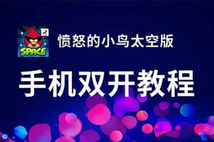 愤怒的小鸟太空版如何双开 2020最新双开神器来袭