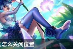 荣耀战区怎么关闭位置