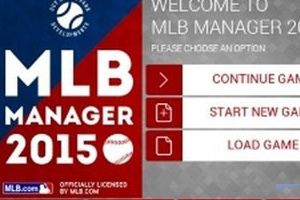 《MLB Manager 2015》预计将于3月上架