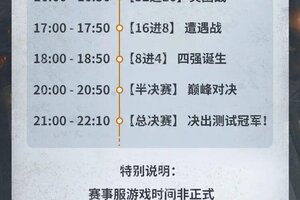 《明日之后》决战打响特战巅峰赛抢先测试进入决赛阶段！
