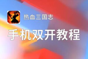 热血三国志如何双开 2021最新双开神器来袭