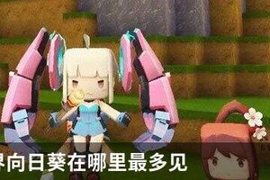 迷你世界向日葵在哪里最多见