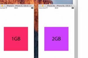 开发工具证实iPhone 6s采用2GB运行内存
