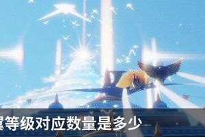 光遇光翼等级对应数量是多少