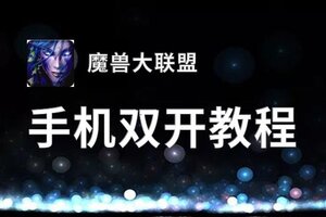 怎么双开魔兽大联盟？ 魔兽大联盟双开挂机图文全攻略