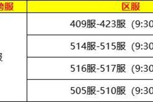 《龙纹三国》9月23日合区计划