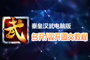 秦皇汉武怎么双开、多开？秦皇汉武双开、多开管理器使用图文教程