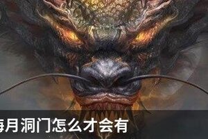 妄想山海月洞门怎么才会有