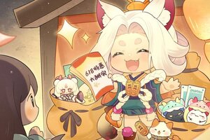 《阴阳师》猫掌柜向你发起特惠邀请！一键开启“购物模式”！