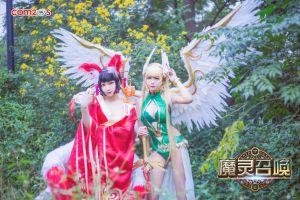 Com2uS “魔灵召唤”SWC洛杉矶总决赛即将打响  凯塔琳娜x诗华秀美cos为选手助力