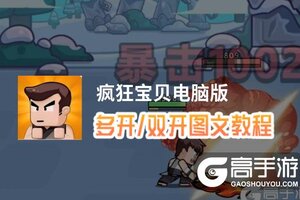 疯狂宝贝怎么双开、多开？疯狂宝贝双开助手工具下载安装教程