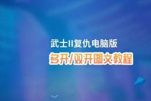 武士II复仇怎么双开、多开？武士II复仇双开助手工具下载安装教程