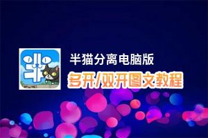 半猫分离怎么双开、多开？半猫分离双开助手工具下载安装教程