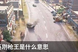 和平精英刚枪王是什么意思