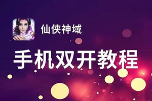 仙侠神域怎么双开  仙侠神域双开挂机软件推荐