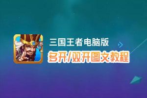 三国王者怎么双开、多开？三国王者双开助手工具下载安装教程
