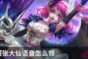 王者荣耀张大仙语音怎么领