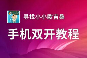 寻找小小欧吉桑怎么双开  寻找小小欧吉桑双开挂机软件推荐