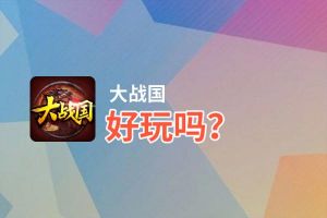 大战国好玩吗？大战国好不好玩评测