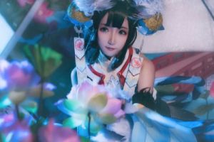 阴阳师cosplay：给你这样的花鸟卷，还要什么自行车！