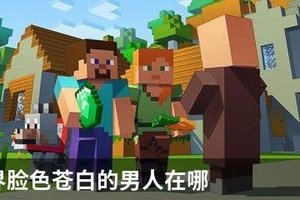 我的世界脸色苍白的男人在哪