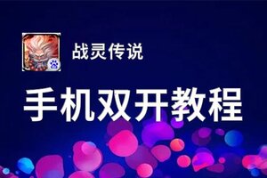 战灵传说双开神器 轻松一键搞定战灵传说挂机双开