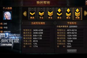 胜利者的骄傲 声望提升永久称号