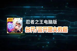 忍者之王怎么双开、多开？忍者之王双开助手工具下载安装教程
