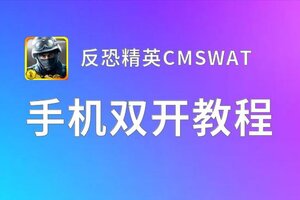 反恐精英CMSWAT怎么双开  反恐精英CMSWAT双开挂机软件推荐