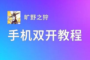 旷野之狩怎么双开  旷野之狩双开挂机软件推荐